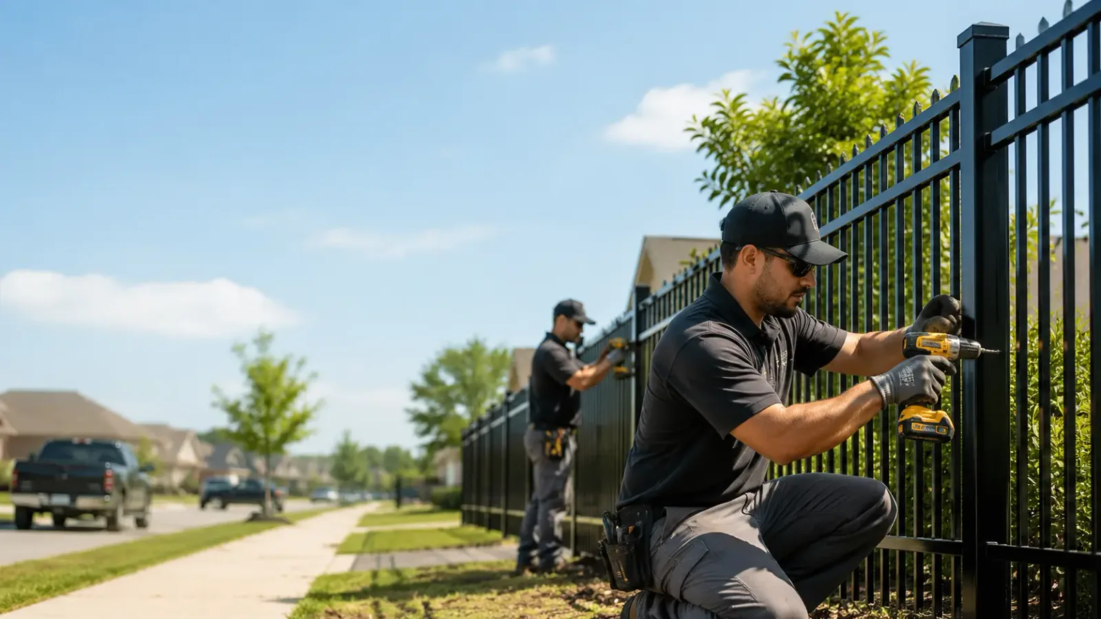 Metal Fence Installation in Harrison Township, MI